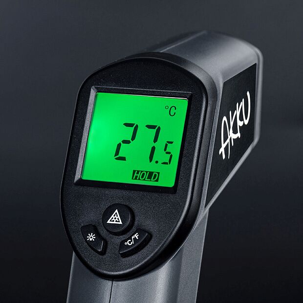 Xiaomi Akku Anku Infrared Thermometer Handheld (Black) - 4