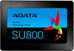 Твердотельный накопитель ADATA SSD Ultimate SU800, 256GB, 2.5 7mm, SATA3, 3D TLC, R/W 560/520MB/s, IOPs 80 000/85 000, DRAM buffer 256MB, TBW 200, D
