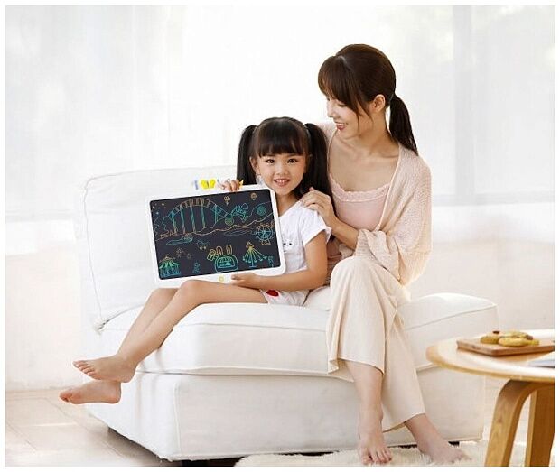 Xiaomi Wicue 16 Inch Rainbow LCD Tablet Single (White) - 5