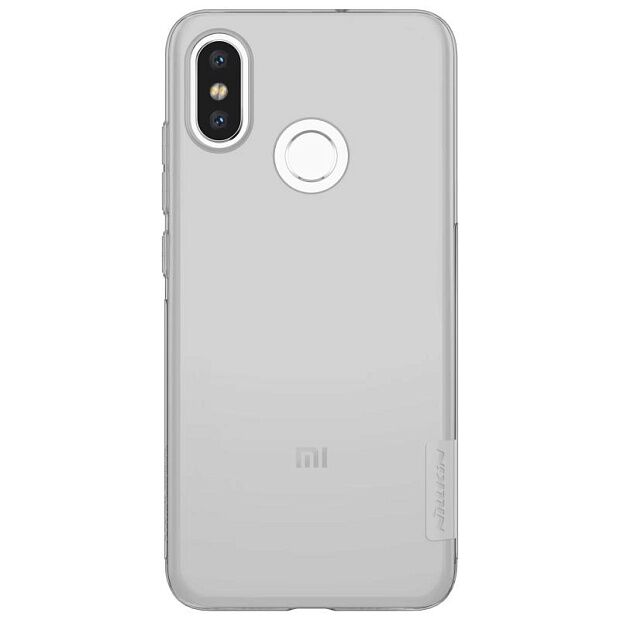 Чехол для Xiaomi Mi 8 SE Nillkin Nature TPU Case (Grey/Серый) - 3