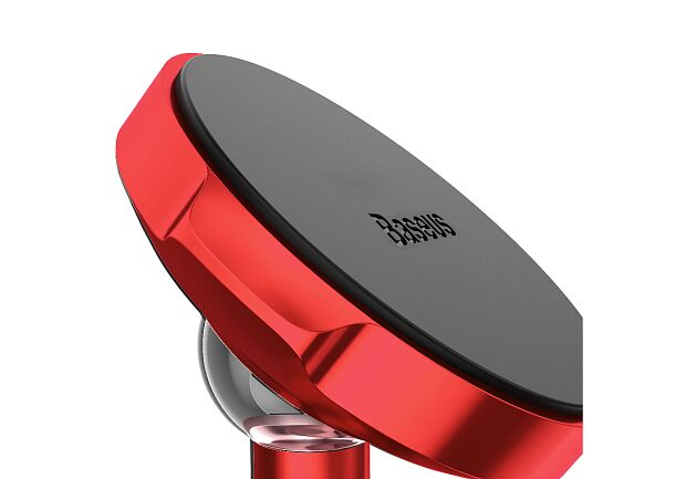 Держатель для смартфона Baseus Small Ears Series Magnetic Bracket (Vertical) (Red/Красный) - 4
