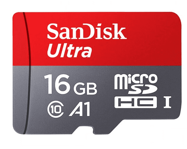Дизайн карты памяти SanDisk Ultra microSD 16GB