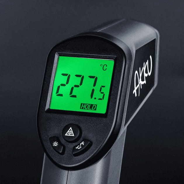 Жидкокристаллический экран термометра Xiaomi Akku Anku Infrared Thermometer Handheld 