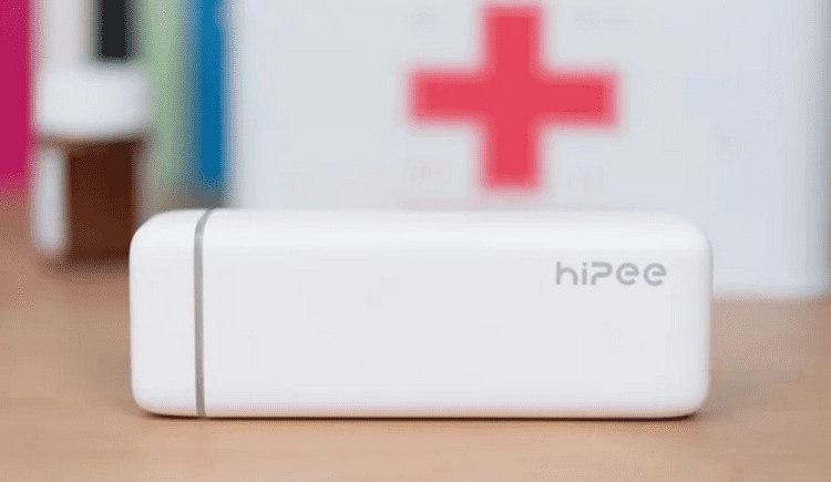 Внешний вид таблетницы Xiaomi HiPee Smart Health Pillbox Moonlight