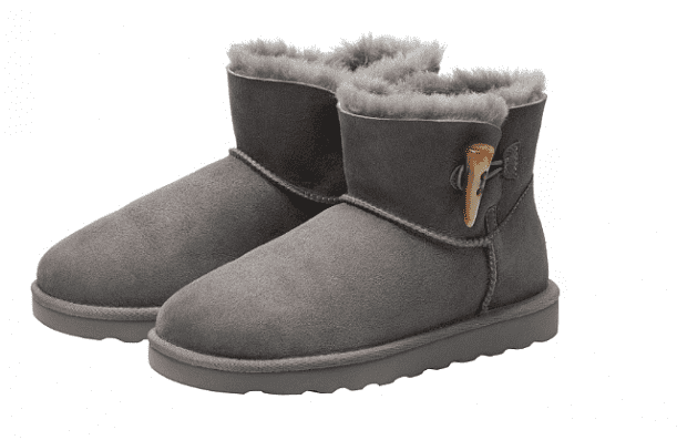 Угги Qimian Seven-Faced Ladies Sheepskin One Snow Boots 38 (Grey/Серый) 