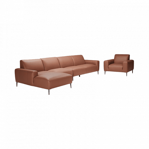Набор мебели (диван и кресло) Xiaomi 8H Milan Fashion Furniture (Orange/Оранжевый) 